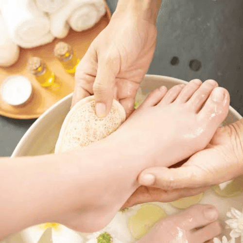Exfoliación Pies